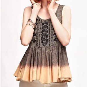 Anthropologie Suva Swing Tank